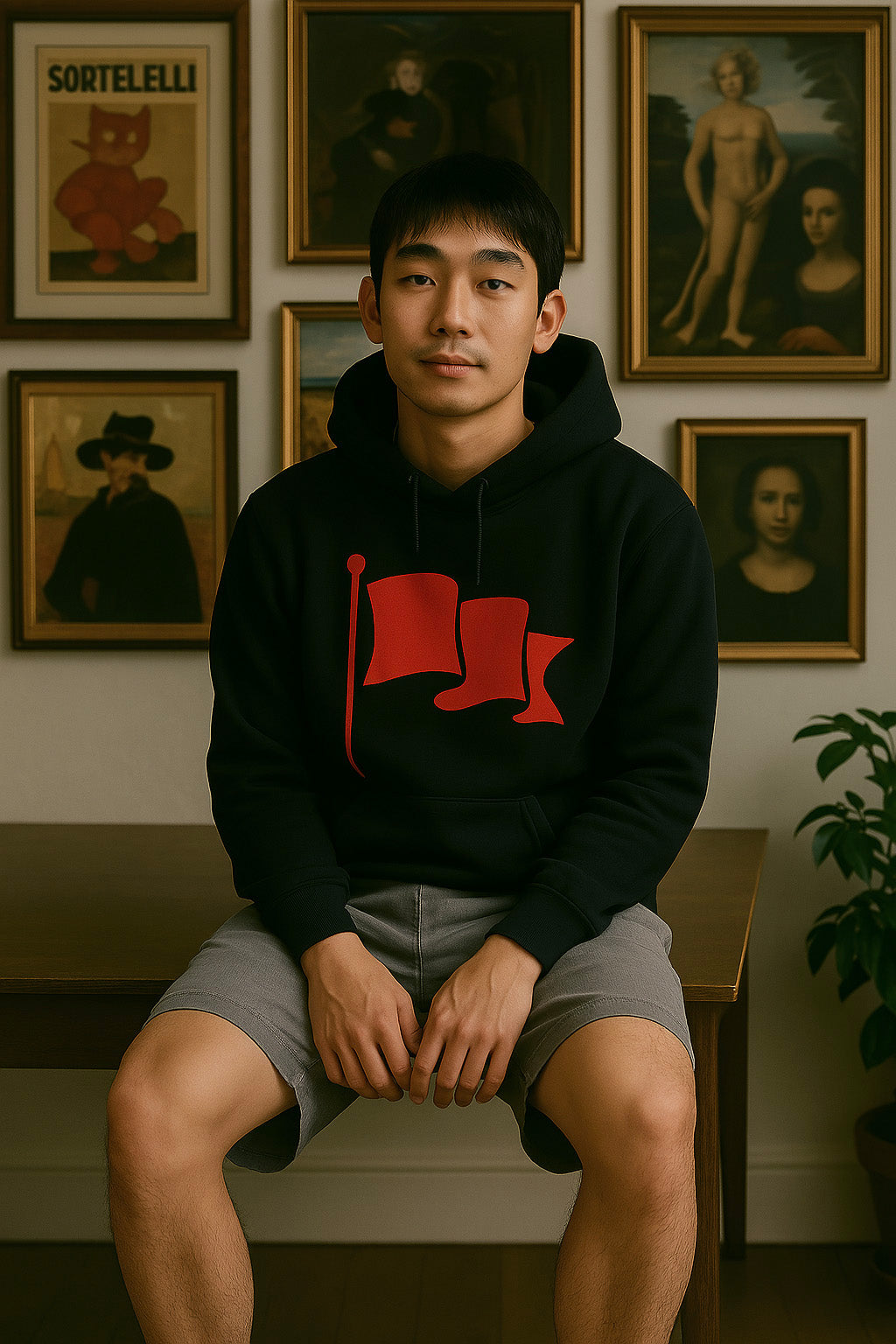 Red Flag Hoodie